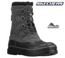 Mens Skechers North Summit Snow Winter Waterproof Warm Thinsulate Boots - UK9.5