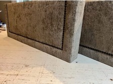 Mink Greige Chenille Padded
