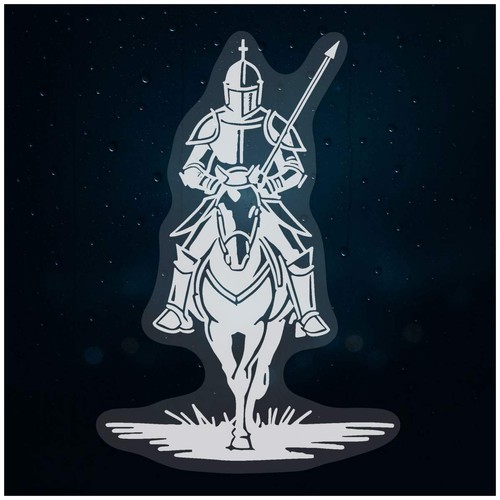 Mounted knight static window - static,