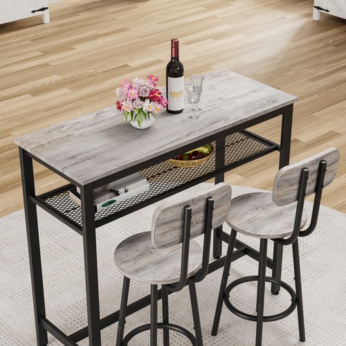 Bar table chairs set - bar,