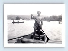 Old Vintage Photo SHIRTLESS