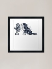 Vintage Bernese Mountain Dog