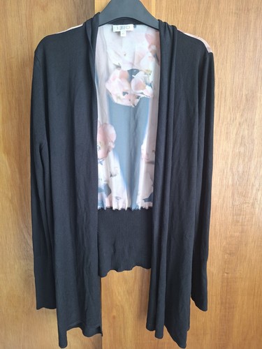 Kaliko black floral sheer back - kaliko,