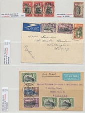 Ceylon selection postmarks - selection,