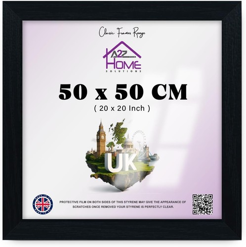 Square picture frame 50x50cm - square,