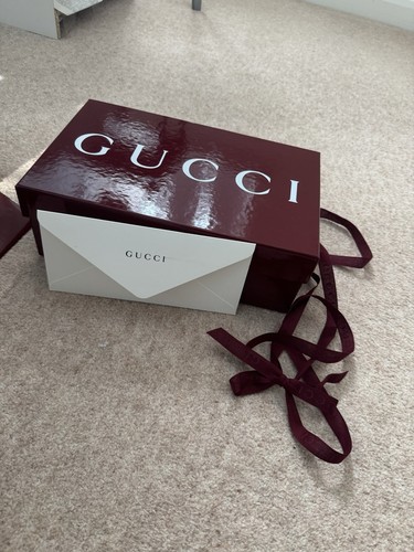 Gucci shoe box gift bag - shoe,