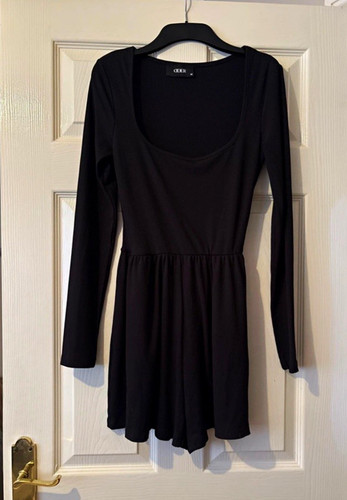 Cider black ribbed skater mini - cider,