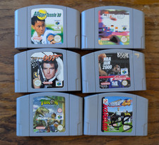 Nintendo 64 N64 6xGame Bundle
