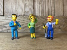 The simpsons Mrs Krabappel, Skinner, Willie, 2005 springfield Figure Bundle