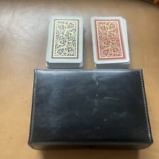 Bins Vintage Faux Leather Bridge Case, Cards, Score Pad, Pencil