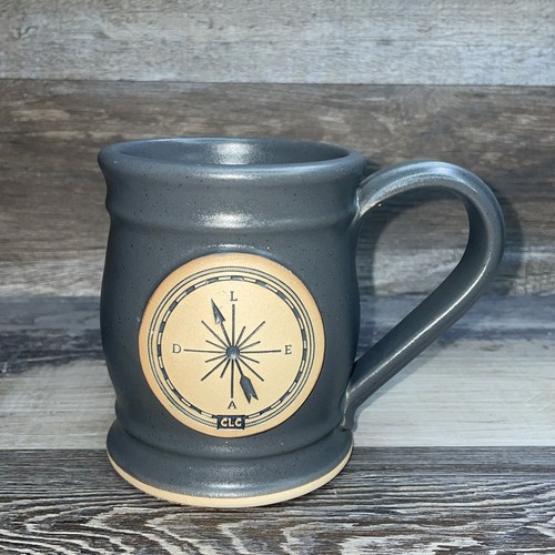 Compass coffee barrel mug gray - compass,