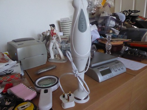 Tesco white food blender