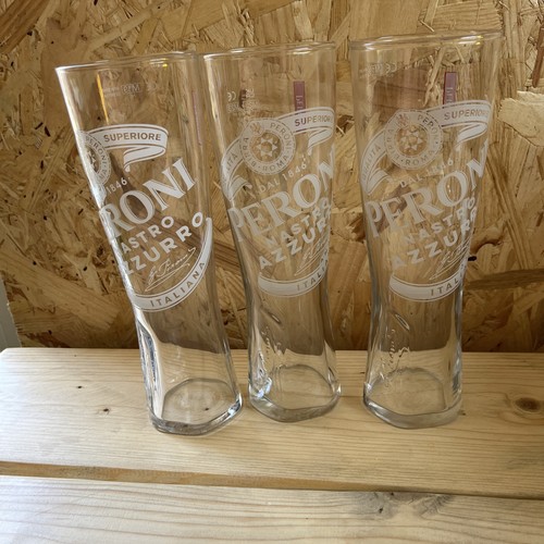 Peroni pint glasses - pint, pre