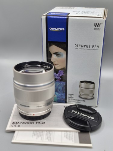 Olympus zuiko 75mm - 75mm, f/1.8