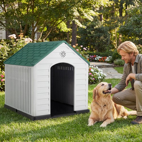 Large plastic dog house - large,
