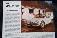 GINETTA G 15 1969 ORIGINAL