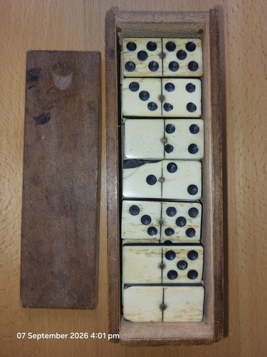 Antique victorian bone ebony - antique,