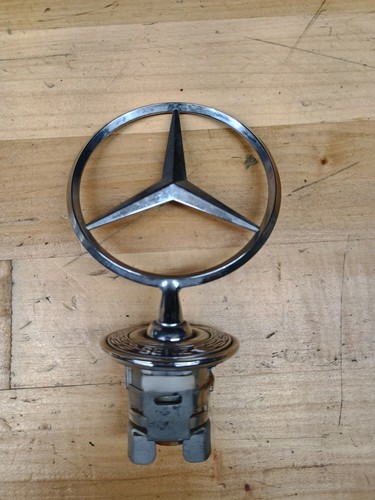 Front hood ornament mounted - front,
