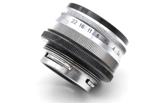 Kmz silver jupiter 50mm - silver, f/2