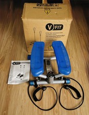 Lateral Twist Stepper Exercise Machine With Bungee Cords For Whole Body Fitness