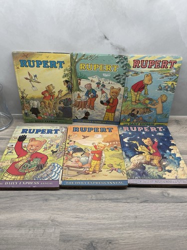 Vintage rupert bear the daily - rupert,