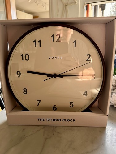 Jones wall clock dark - jones,
