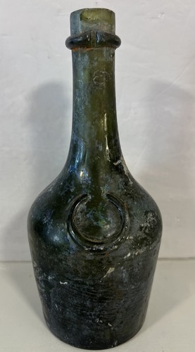 Antique french cognac bottle - french,
