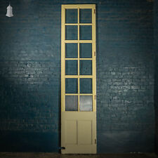 Glazed Room Divider, Painted Pine, 19th C