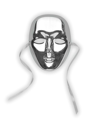 Mens chrome robotic - chrome, mask