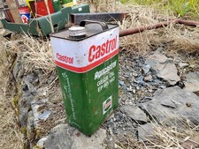 Vintage Oil Gallon Can Castrol