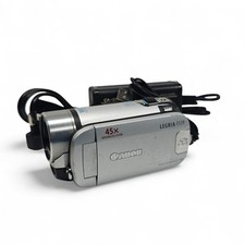 Canon Legria FS19 Camcorder 45x Zoom 8GB Memory Video Camera, Charger, USB