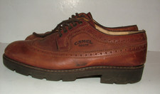Vtg Camel Boots Leather Brogue