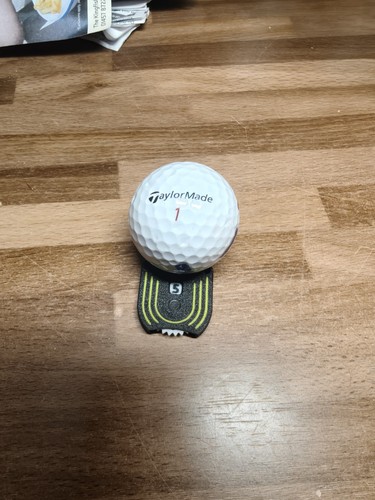 Printed golf ball marker - ball,