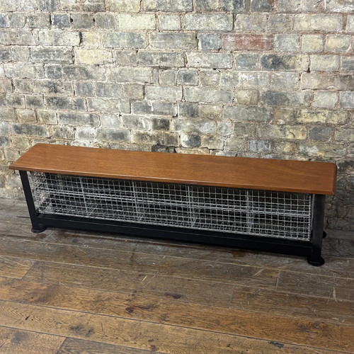 Vintage school gym shoe bench - shoe,