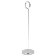 Table Number Holder Silver