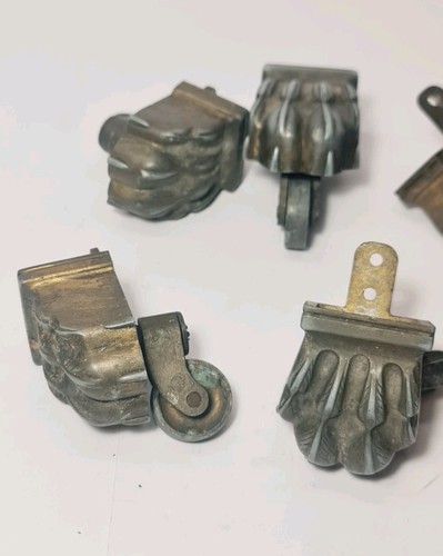 Lot solid brass bronze - 6,