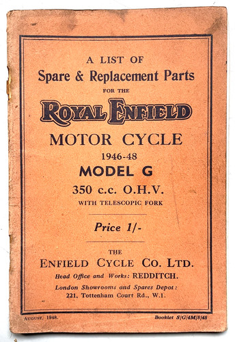 Royal enfield model 350 - royal,