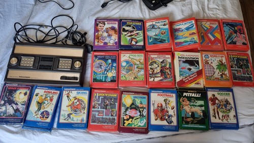 Mattel intellivision console - intellivision, +