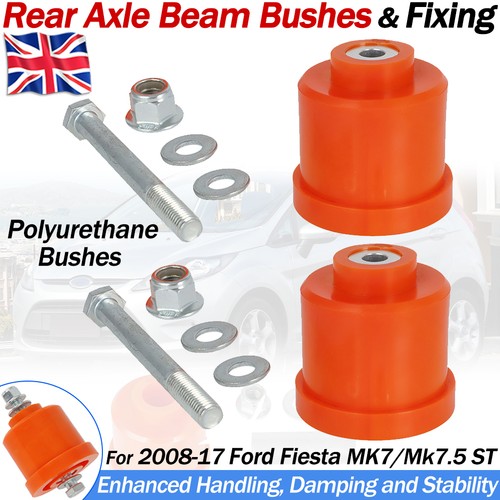 Rear axle trailing suspension - axle,