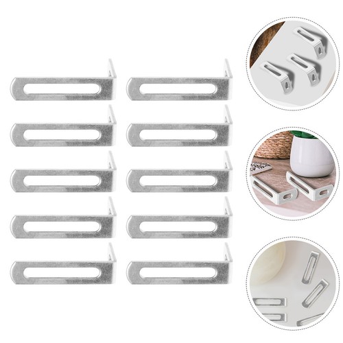10pcs metal shelf brackets - 10pcs,