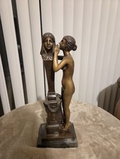 Bronze Nude Sculpture "The