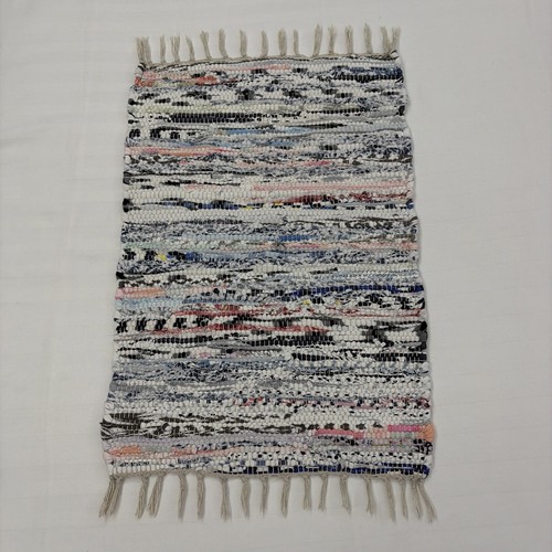 Vintage rag rug striped - vintage,