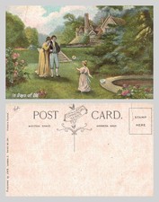 Vintage Postcard - In Days of