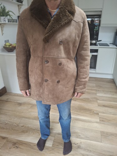 Vintage sheepskin shearling - sheepskin,