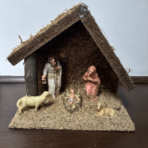 Vintage nativity set - set, –