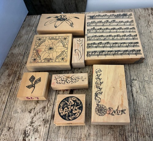 Rubber stamps printing blocks - rubber,