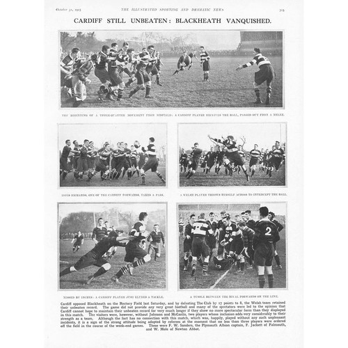 Rugby blackheath cardiff at - rugby,