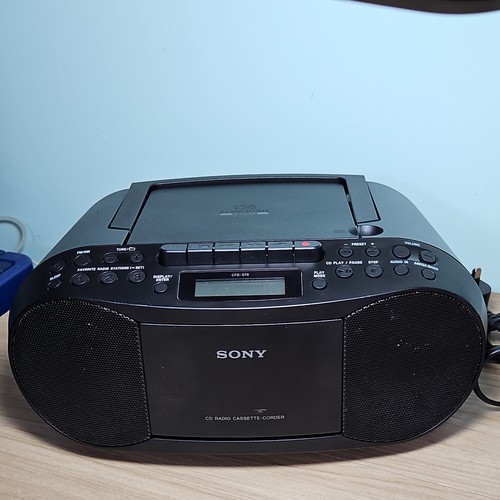 Sony boombox cfd s70 radio - boombox, cfd-s70