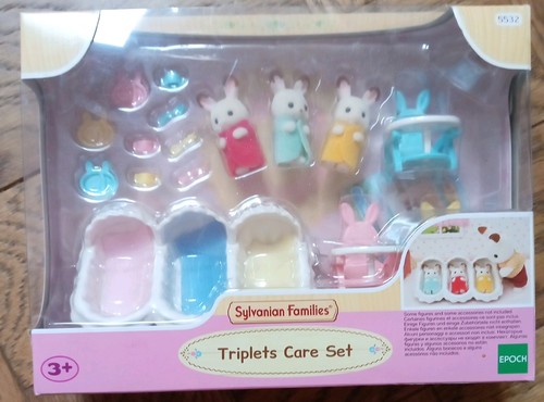 Sylvanian families triplets - sylvanian,