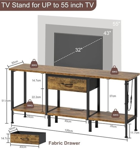 Led stand unit 120cm - led, with